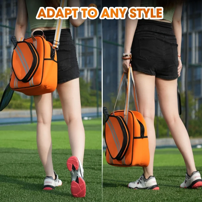 Portable Pickleball Crossbody Sling Pickleball Packet Bag Tote Pickleball Bags for Women and Men Pickleball Bags for Ladies