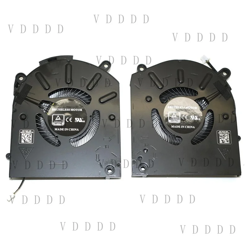 L... For Dell Alienware 16X Aurora AC16250 AC16251 CPU GPU Cooling Fan 03G50J 0GWMD7