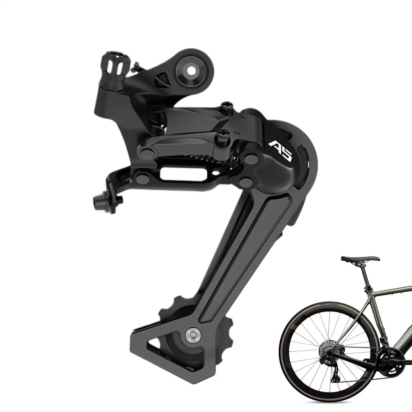 9 Speed Bicycle Rear Derailleur Bike Replacement accessories Adult Youth Mountain Cruise Riding Outdoor Biking Supplies
