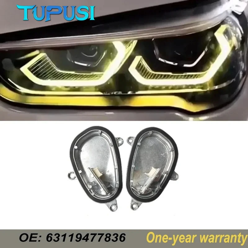 

LED Angel Eye Lightsource Template for-BMW X1 F48 2019-2021 Daytime Running Light Control Module OE# 63119477835 63119477836