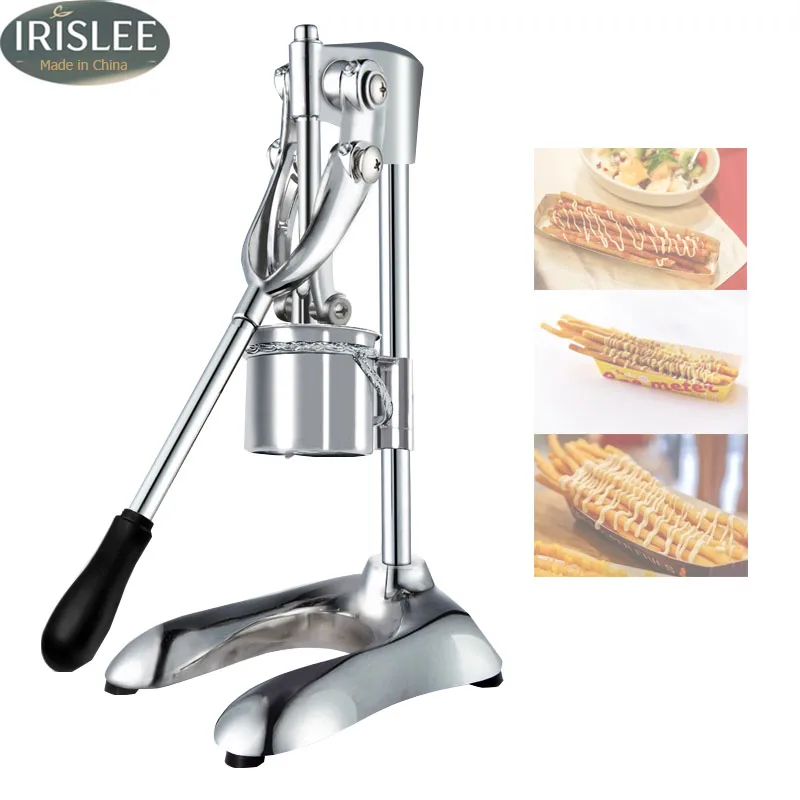 Stainless Steel Fries Extruder Multi-function Mashed Potato Pasta Machine Super Long French Fries Machine