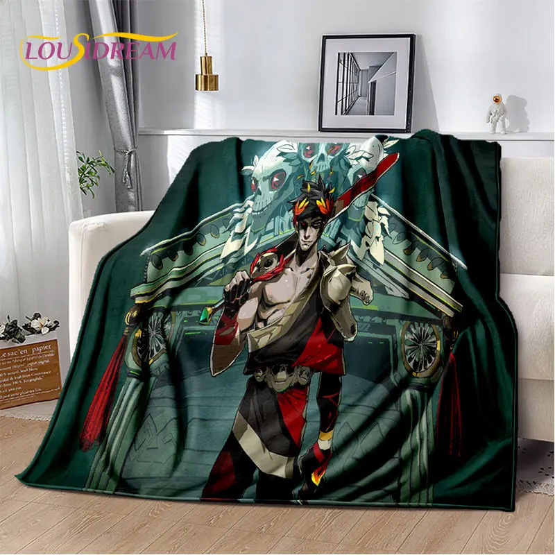 Hades Zagreus Game Gamer  Soft Plush Blanket,Flannel Blanket Throw Blanket for Living Room Bedroom Bed Sofa Picnic Cover  Kids