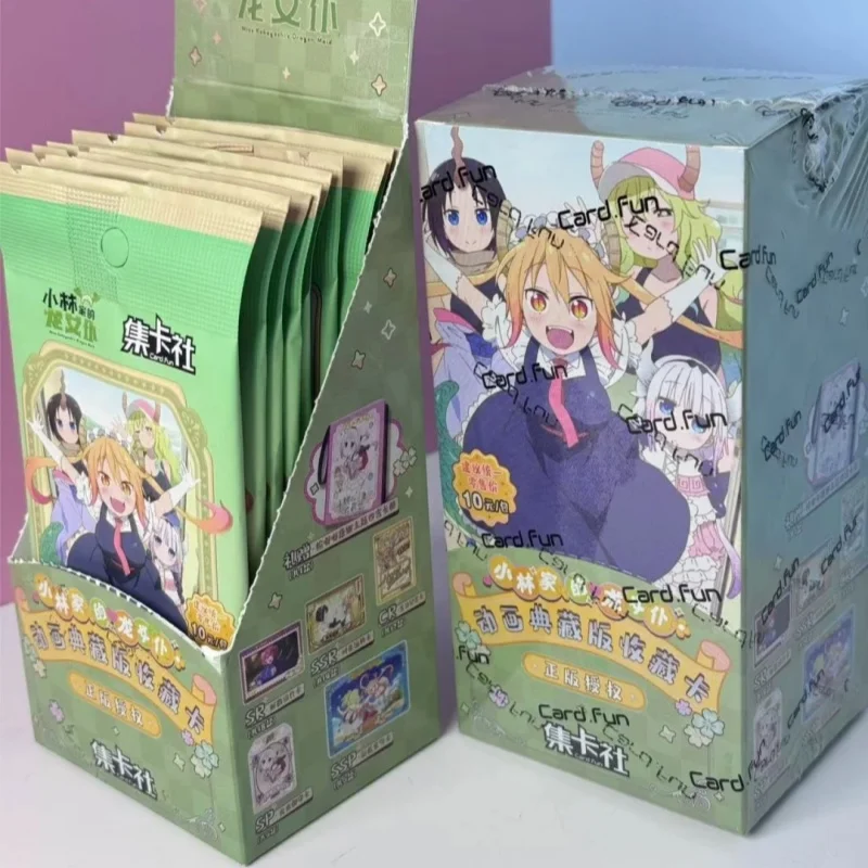 

CARD.FUN Officially Authentic Licensed Anime Collection Edition Configuration HotSelling Miss Kobayashi's Dragon Maid gift Toys