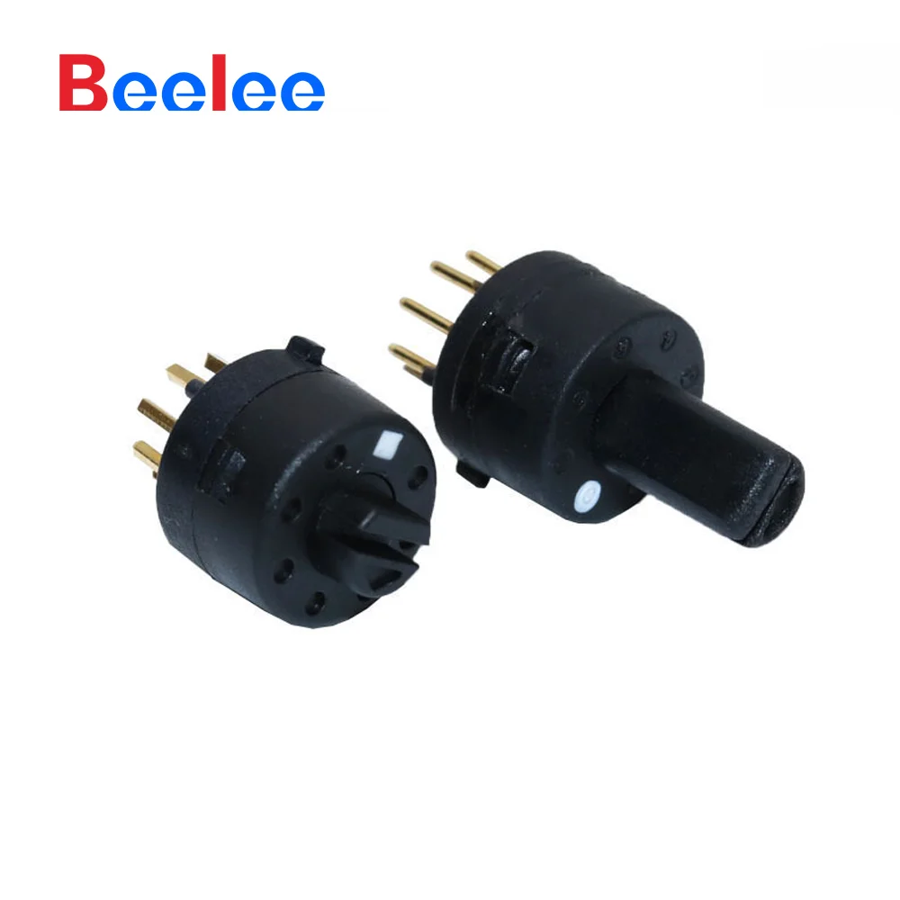 50PCS GBeelee BL-XZ-RV013 2-8 Position 8 Pin Rotary Selector Switch Rotary Switch For Electric Furnace