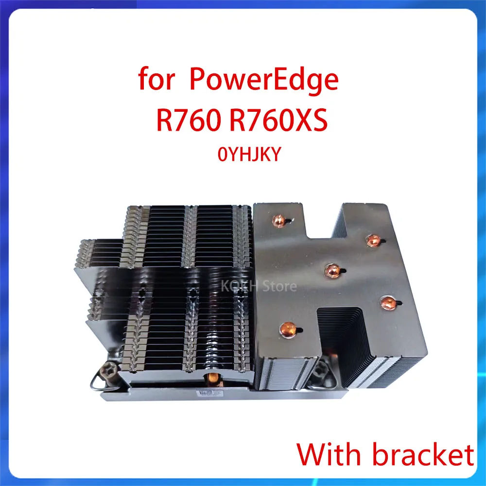 Original New for PowerEdge R760 R760xs 0YHJKY Server CN-0YHJKY Cooler Heatsink YHJKY High Performance Heat Sink E1A E1B