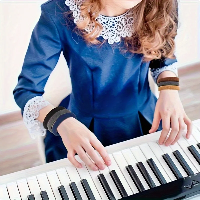 

50/100PCS Black Elastic Hair Ties – Seamless No-Damage Non-Slip Headbands for Curly Hair, Thick Fashion Hair Bands