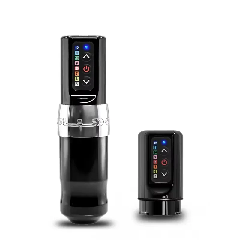 Hot Selling Professional Wireless Aluminum Tattoo Machine Pen Rotary Rechargeable Permanent Tattoo Equipment Powerful Tattoo