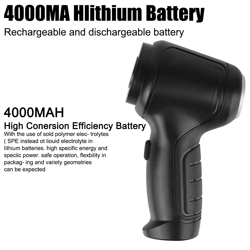 Car Vacuum Cleaner 7.4V 60W Powerful Strong Suction Handheld Mini Portable Wireless Cleaner Home Cleaning Machine