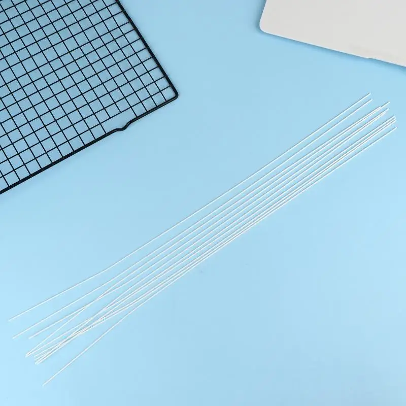 50 Stück, 0,5/0,8/1/1,5/2/2,5 mm, ABS-Rundrohr, Länge 500 mm, massiver Kunststoffstab für Baukonstruktionen und Modelle. – Detail 10
