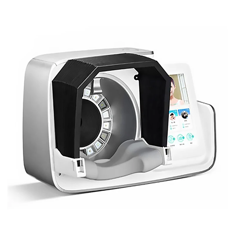 High-Pixel Desktop Smart Wireless AI Skin Analysis Machine Acne Wrinkle Detection Moisture Measurement 3D Topography Technology