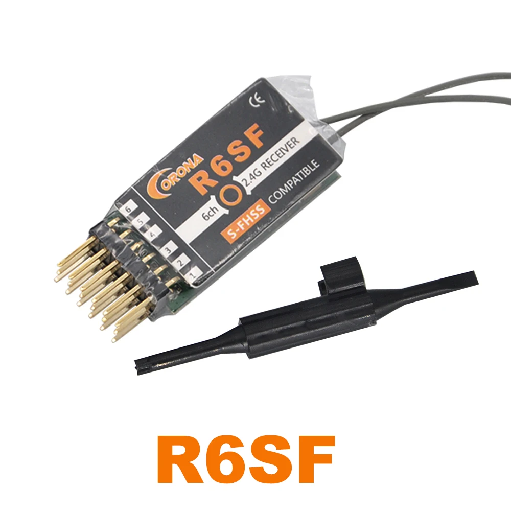 R6SF S-FHSS/FHSS FUTABA Compatible 6 Channels  Micro S.bus Receiver