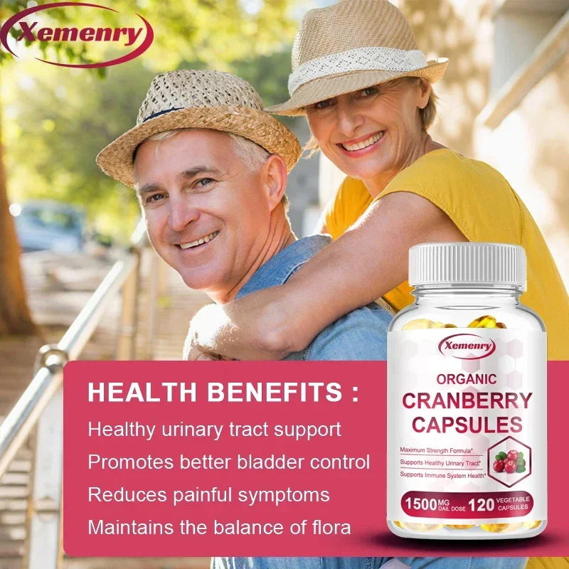 Cranberry - Supports Urinary and Bladder Health, Cleanses The Urinary Tract, Powerful Antioxidant