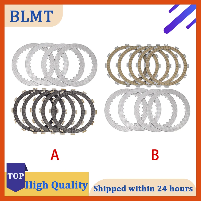 

Motorcycle Clutch Friction Plates & Steel Plate Kit For Kawasaki ER250 Z250 EX250 Ninja EX250 (ABS) Ninja 13088-0558 13089-0021