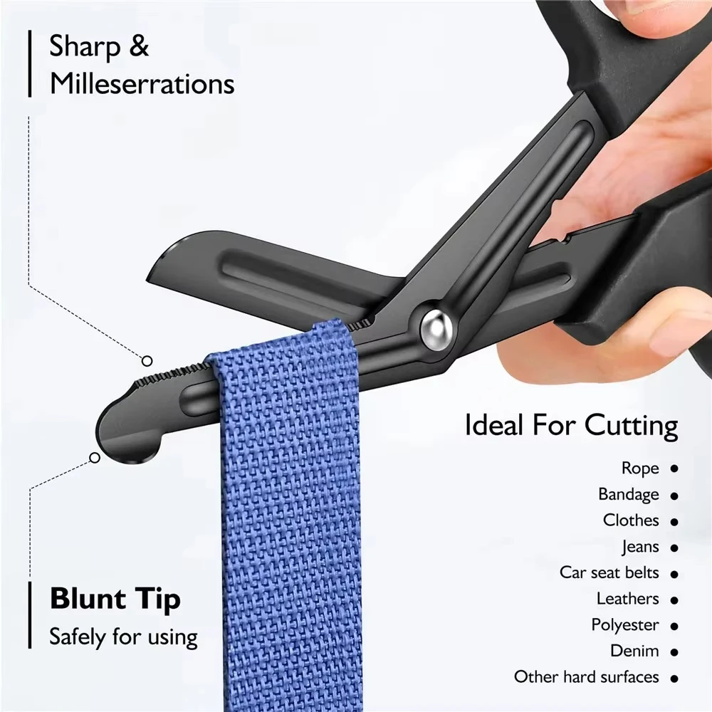 Survive Paramedic Medical Rescue Scissor Trauma Gauze Tactical First Aid Shear Trauma Shears Survival Rescue