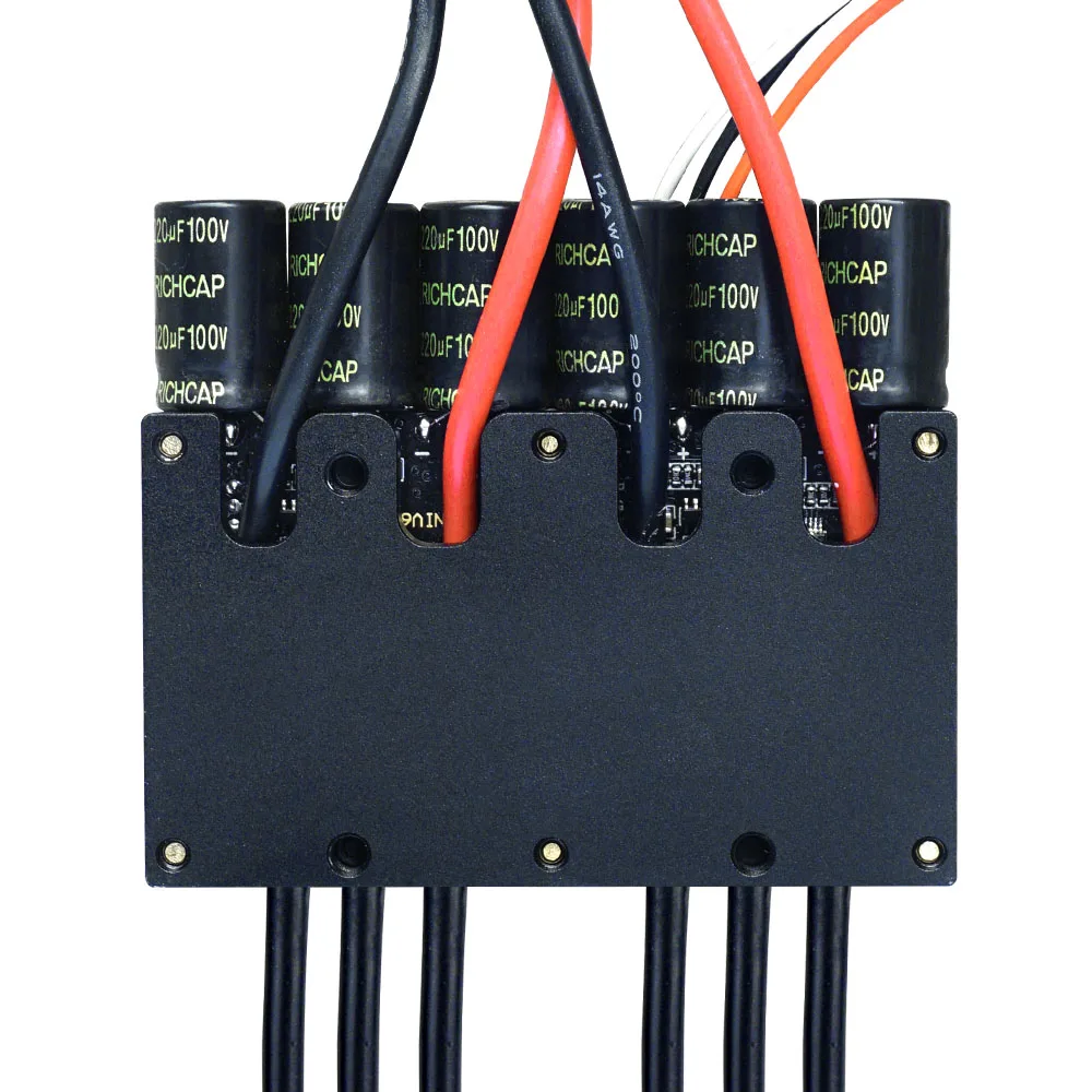 Controlador de velocidad eléctrico FLIPSKY Dual Mini FSESC6.7 PRO 140A con disipador de calor anodizado de aluminio para monopatín eléctrico, 4-12S