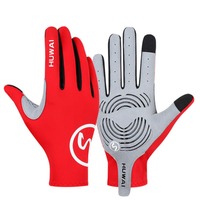 Skin Friendly Anti-slip Cycling Gloves Full Finger Touch Screen Sports Gloves Breathable Windproof Bicycle Mittens Unisex