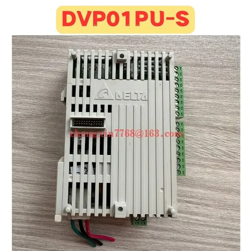 Second-hand PLC Module DVP01PU-S DVP01PU S Normal Function Tested OK