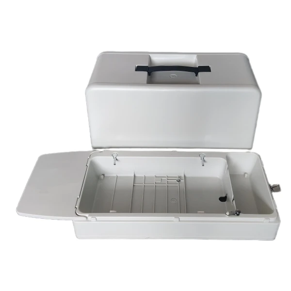 Good quality Portable household old-fashioned sewing machine suitcase/base plastic case storage box dustproof