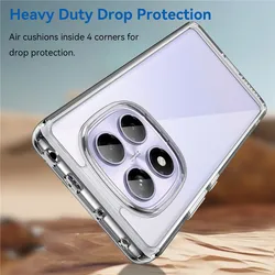 For Xiaomi Redmi Note 14 Pro 4G Case Redmi Note 14 Pro Cover TPU Border Acrylic Backplane Phone Cases On Redmi Note 14 Pro Plus