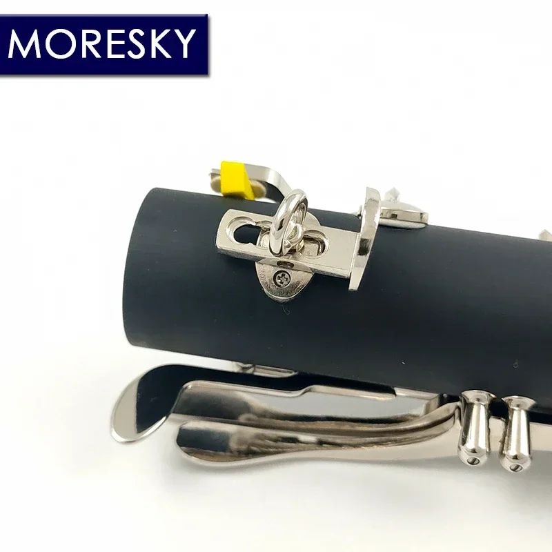 MORESKY Clarinet Ebonite/Hard Rubber 17 Keys Woodwind Instrument E126 (OEM)