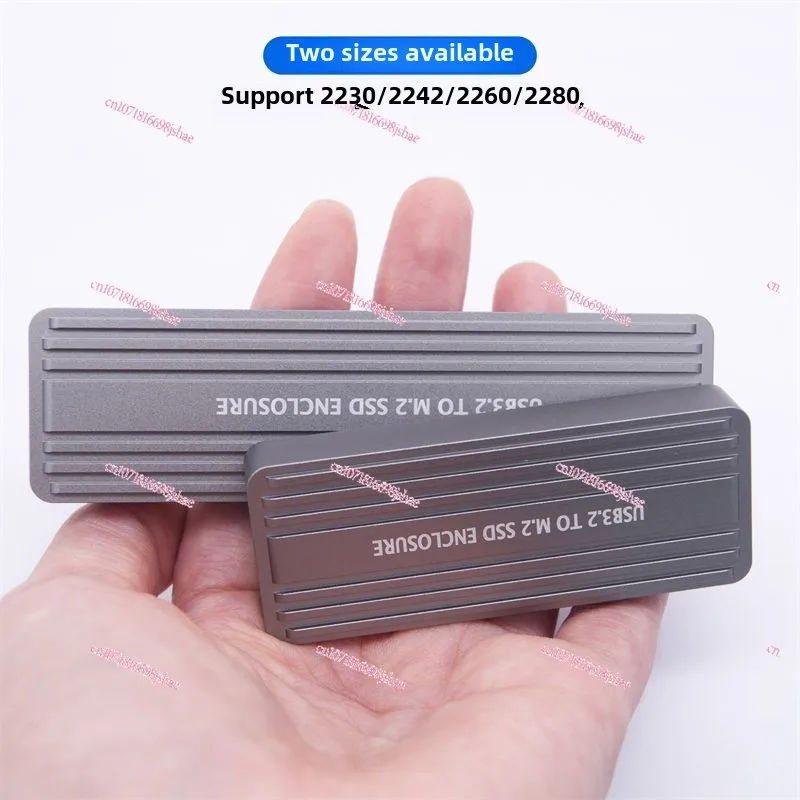 RTL9220 USB3.2 naar 20 Gbps M.2 NVMe SSD-behuizing Gen2 * 2 SSD