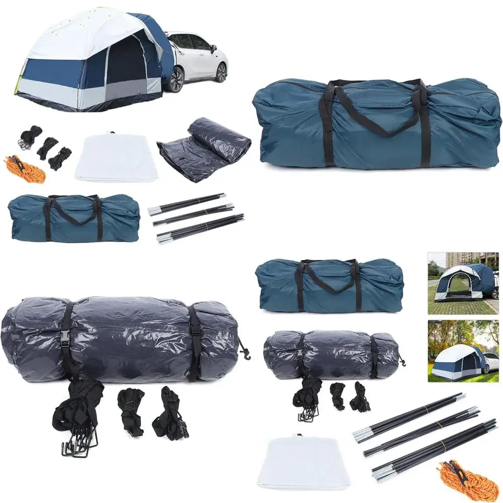 

Universal 4-6 Person SUV Camping Tent with Storage Bag, Car Awning, Outdoor Sun Shelter for Travel, Picnic, Fishing, Hiking, 8.2