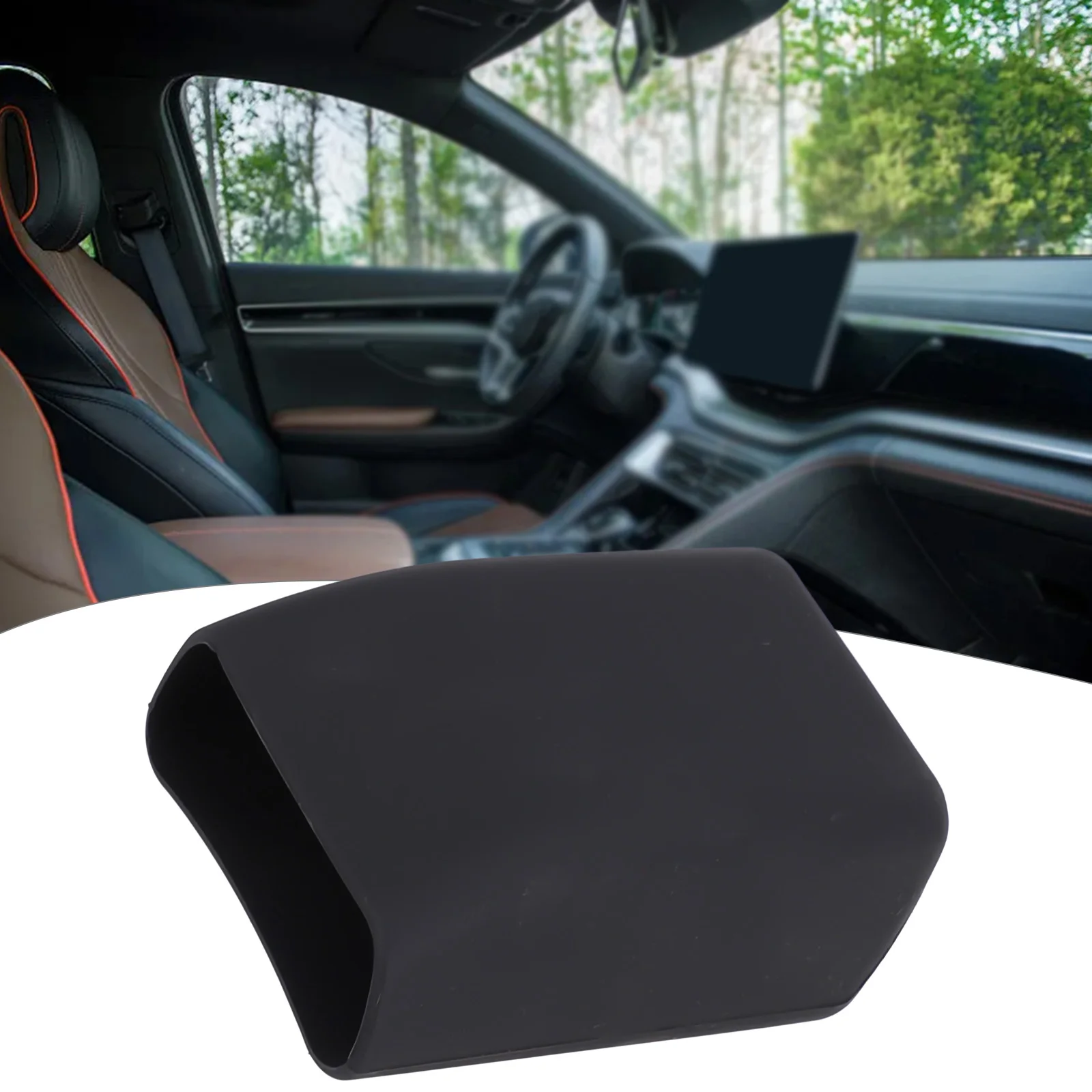 

Auto Seat Belt Buckle Protective Cover Silicone Car Safety Anti-Scratch Dust Case Silica Gel Automobiles Interior Accessories