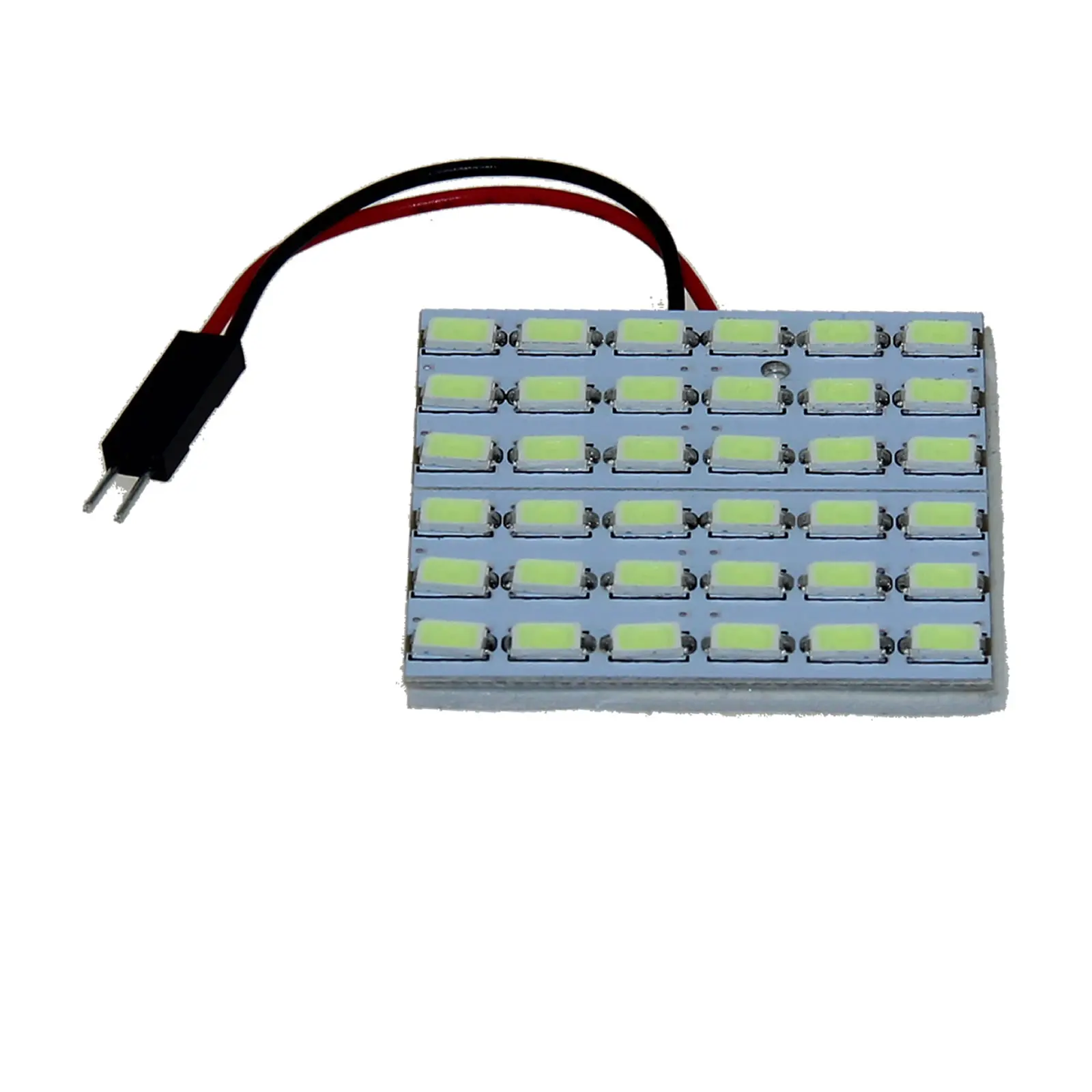 4x Ice Blue AUTO Panel Footwell Lamp Map Light 36 Emitters 5630 SMD LED T10 festoon J207-BB