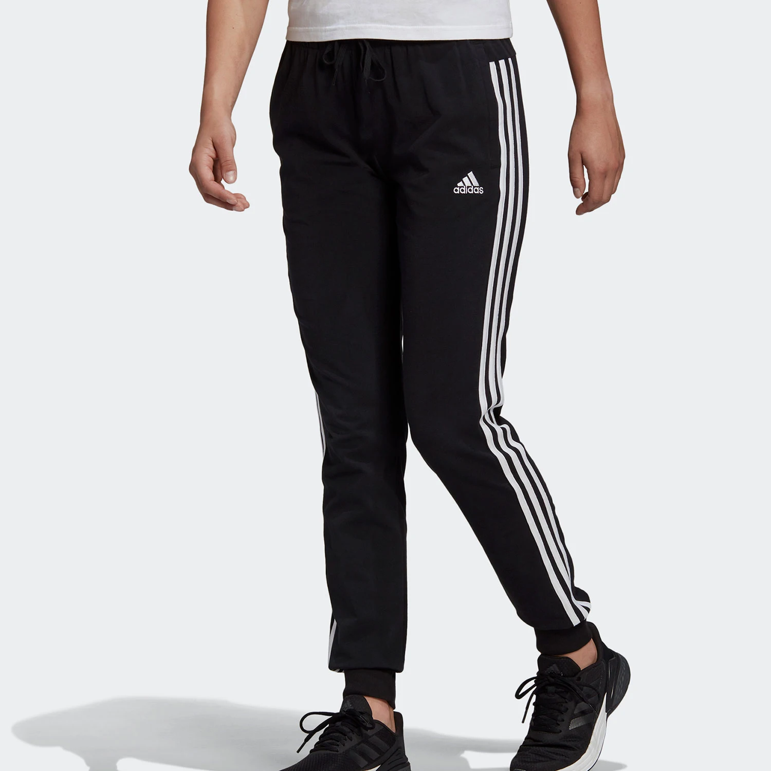 

Оригинальные женские спортивные повседневные удобные дышащие брюки-джоггеры Adidas GM5542