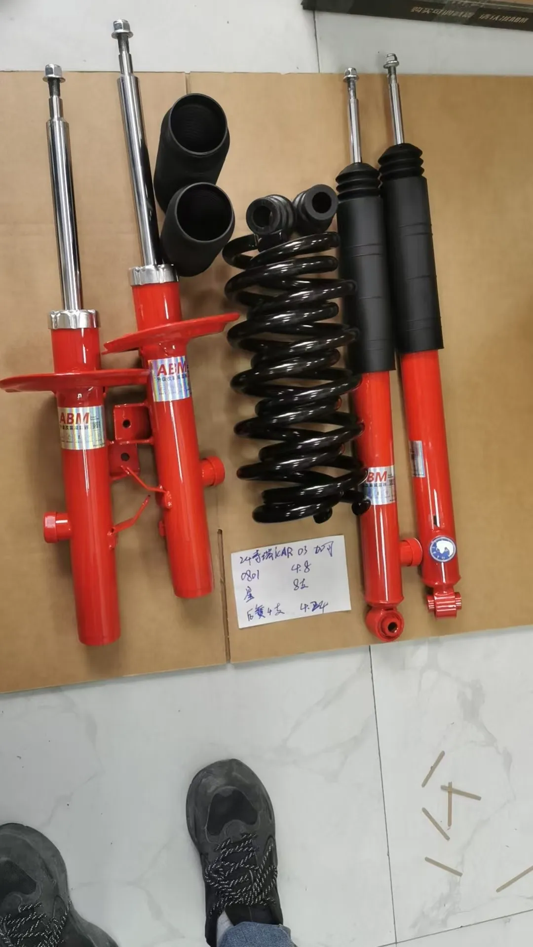 ABM For Chery 2025 ICAR 03 2025 ICAR V23 V27 Soft And Hard Damping Adjustable Front And Rear Heavy Duty Shock Absorbers