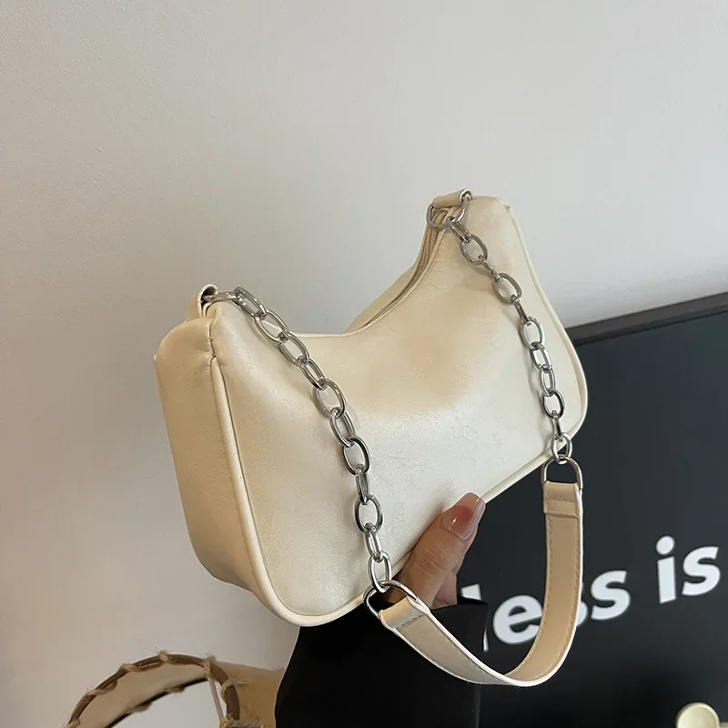 

Niche underarm bag fashionable high-end chain single shoulder messenger bag