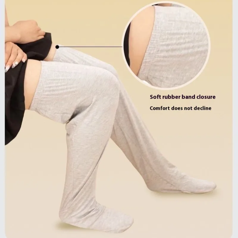 Incontinence Pants Bedridden Seniors Adult Disposable Protective Trousers Foot Cover Soft Comfort Reusable Washable Elderly