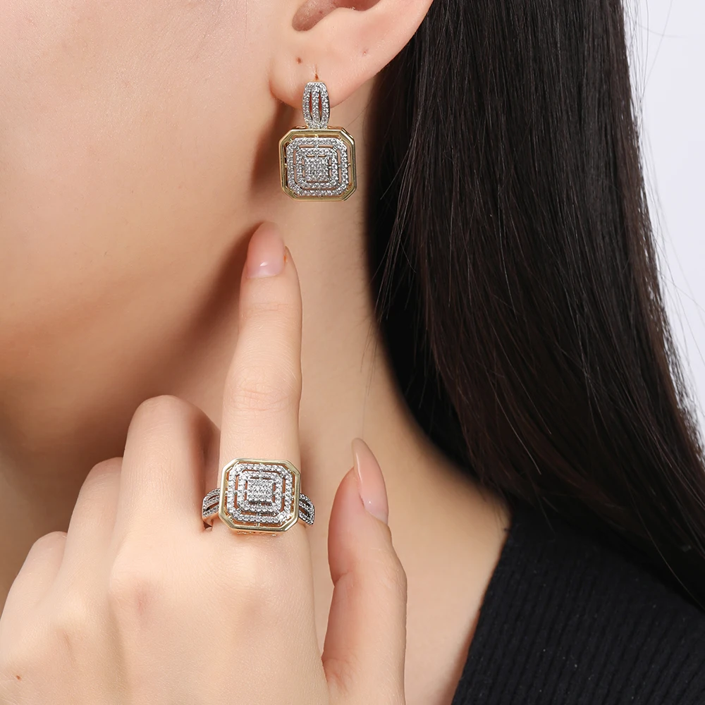 Thumbnail 4 - #69 Latest Gold-Plated Earrings Offers