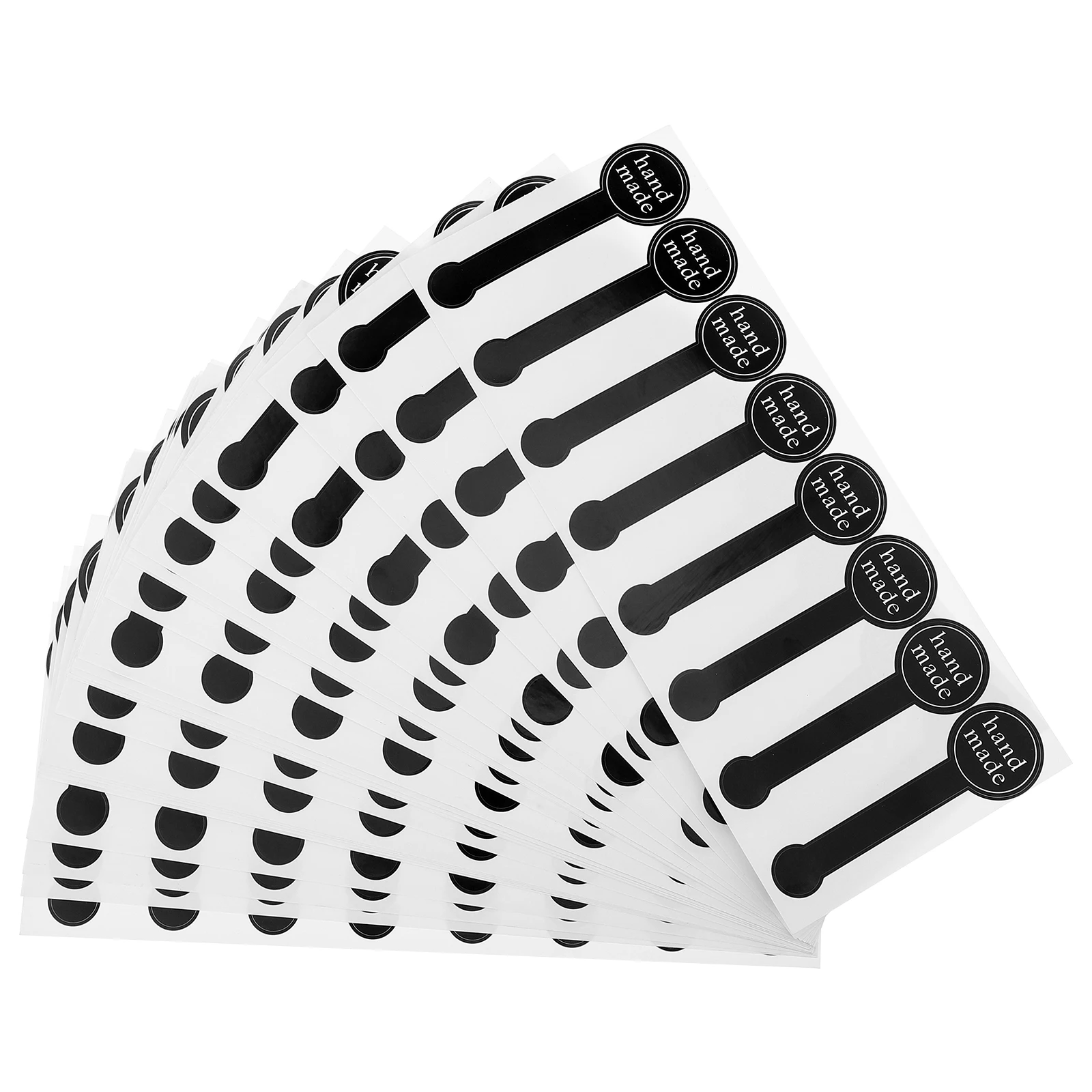 200 Pcs Self-adhesive Label Canning Jar Labels Sealing Sticker Jars for Crafts Manual Stickers