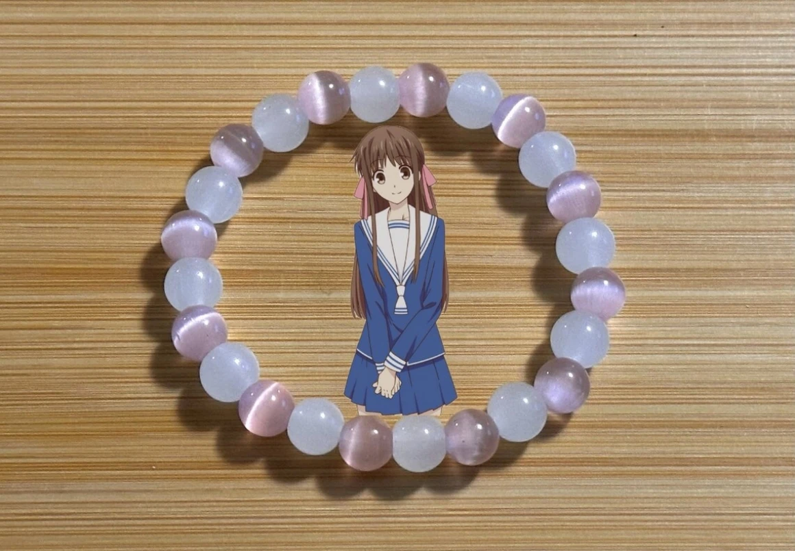 Y2K Handmade매칭 쿄과 토루 팔찌, 과일 바구니 팔찌, 매칭 팔찌, 커플 팔찌, 우정 팔찌