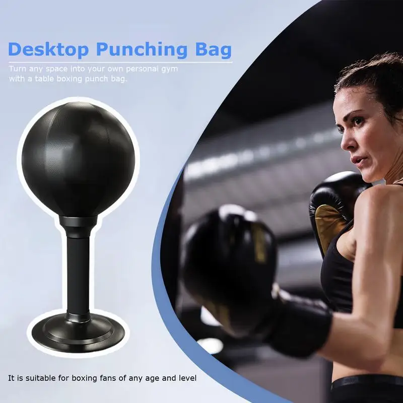 

Punching Bag Desktop Punching Bag Stress Buster With Suction Cup Desk Table Boxing Punch Ball for Kids/Adult Reduce Tension Toys