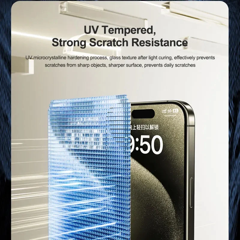 SUNSHINE SS-075UT 25pc Electroplating UV HD Hydrogel Film Strong Compressive Strength for Various Phone Model With Recharge Code