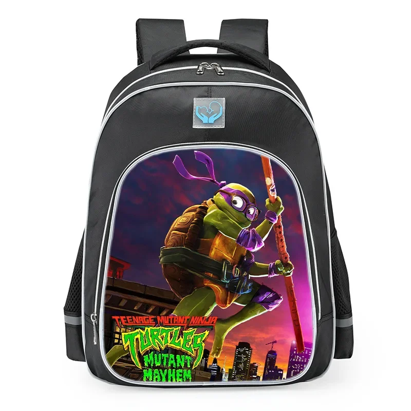 Teenage Mutant Anime Ninja Turtles Backpack for Boys 3D Print School Bag Cartoon Cosplay Backpacks Laptop Bags Student Bag Gift