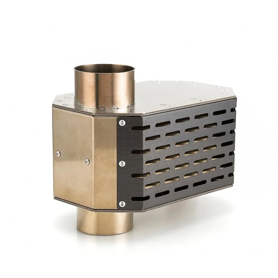 رحلة برية في الهواء الطلق موقد حرق الأخشاب فرن المحمولة مع أنبوب مدخنة للطبخ التخييم خيمة التنزه الصيد الظهر Ide #1