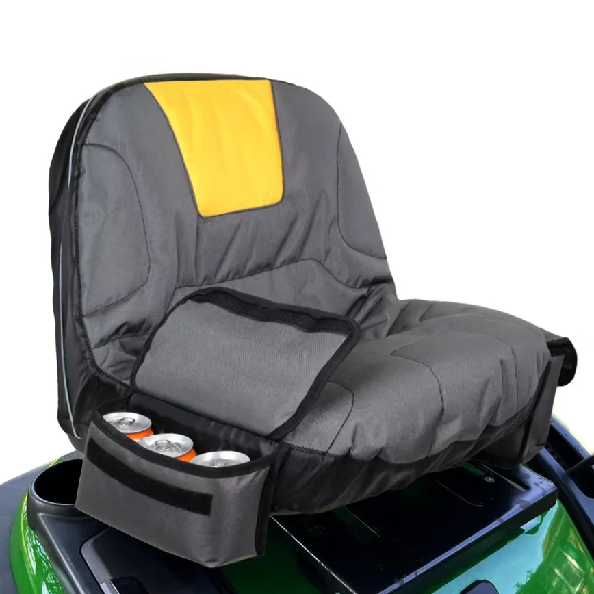 Tractor Lawn Mower Seat Cover Waterproof Dustproof Protective Cushion For Garden Riding Mower Seat Use