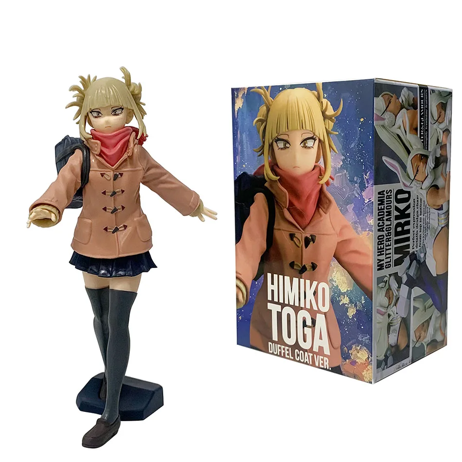 18 cm My Hero Academia Anime-Figur Himiko Toga Glitter & Glamours Duffel Coat Serie Actionfigur PVC-Sammlermodell Spielzeug Geschenk – Detail 3