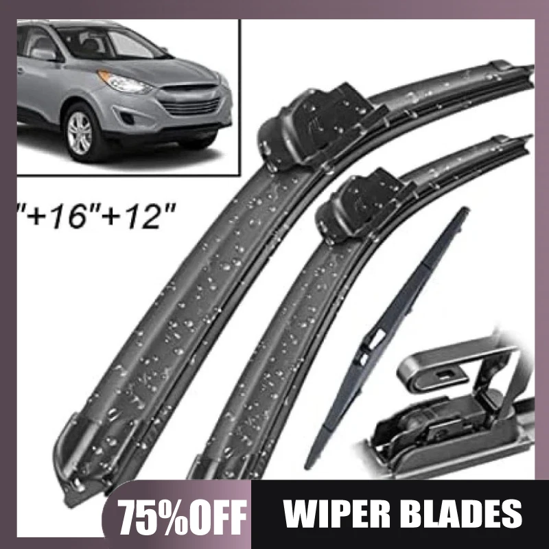

Suitable for Hyundai Tucson MK2 Ix35 2010-2015 wiper wiper front and rear wiper blade set