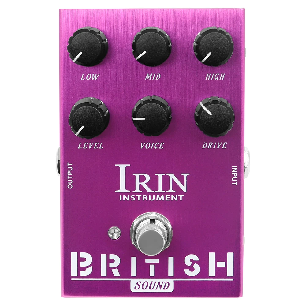 IRIN AN-31-42 Series Electric Guitar Effects Pedals Distortion/Overdrive/Delay/Compression/EQ/Analogue Effect Guitar Accessories