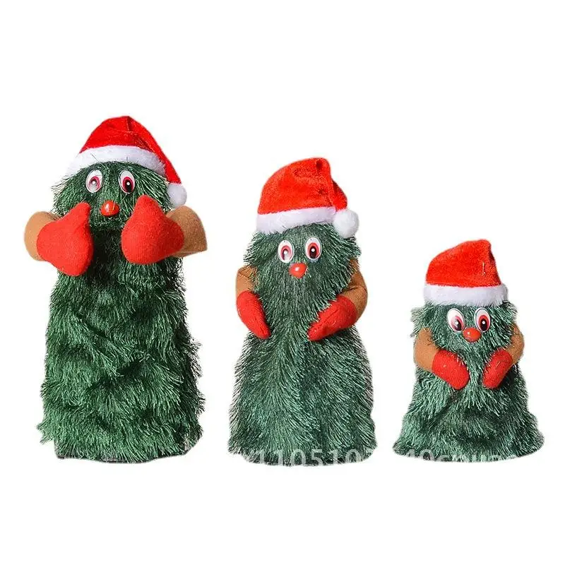 

Rotating Christmas Tree Electric Christmas Tree Doll Dancing Singing Christmas Tree Toy Children Christmas Decoration