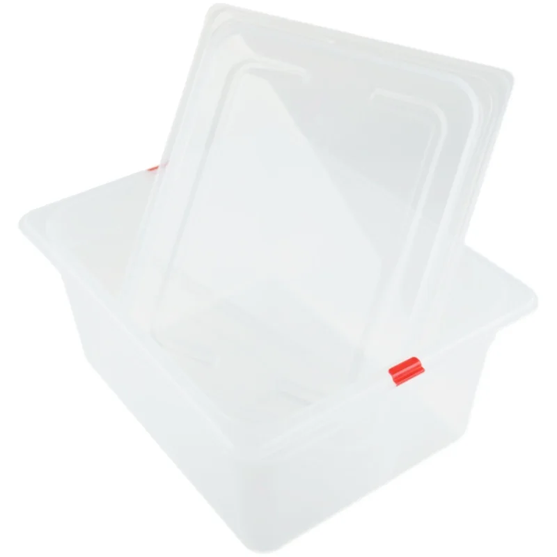 Fermented Dough Box Rectangular Plastic Translucent Display Box