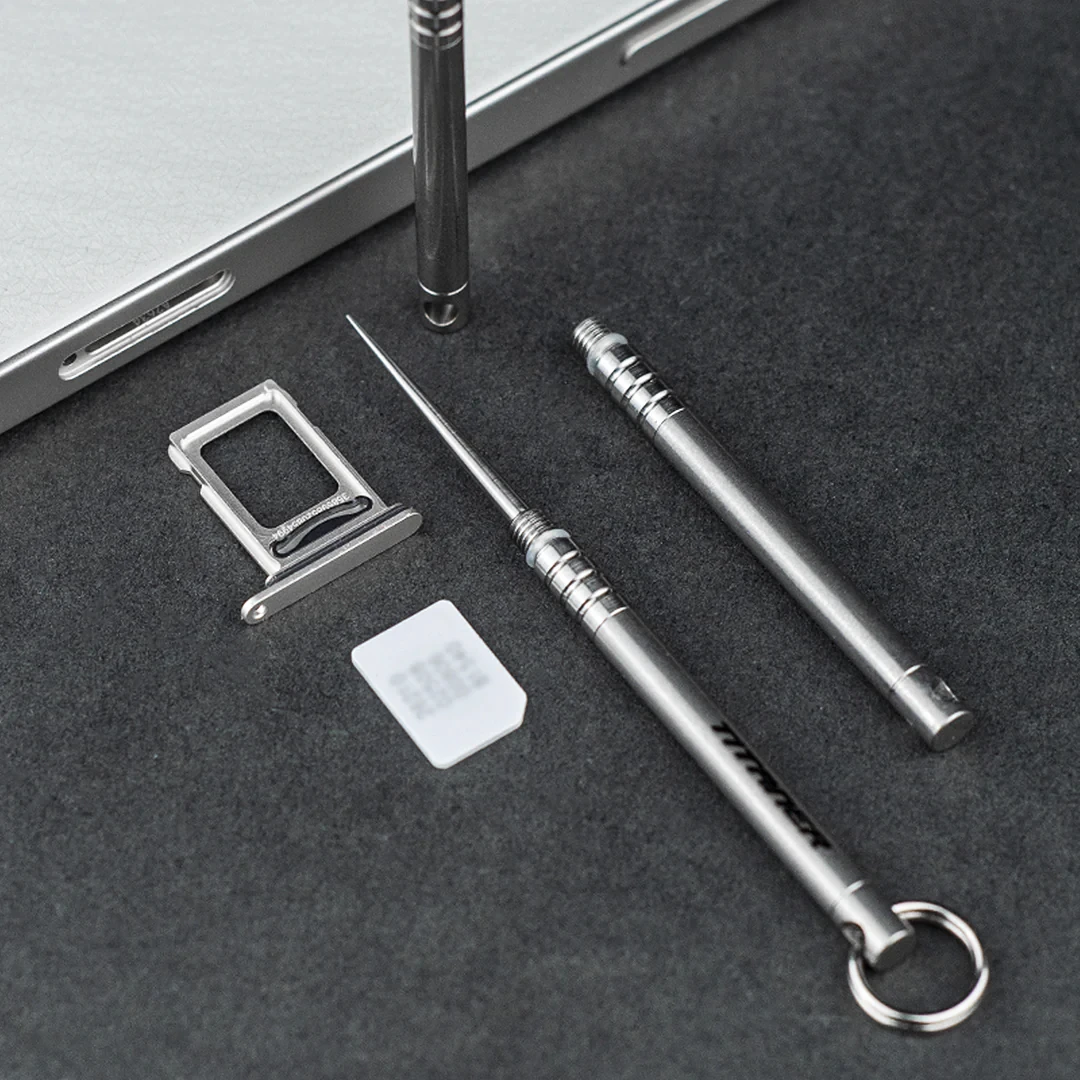 

TITANER Титановый штифт для выброса SIM-карты Edc Зубочистка EDC Инструменты