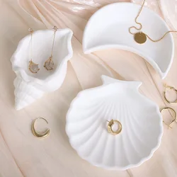Scallop Storage Tray Silicone Mold DIY Shell Starfish Resin Plaster Trinkets Dish Casting Molds Conch Cup Gypsum Concrete Molds