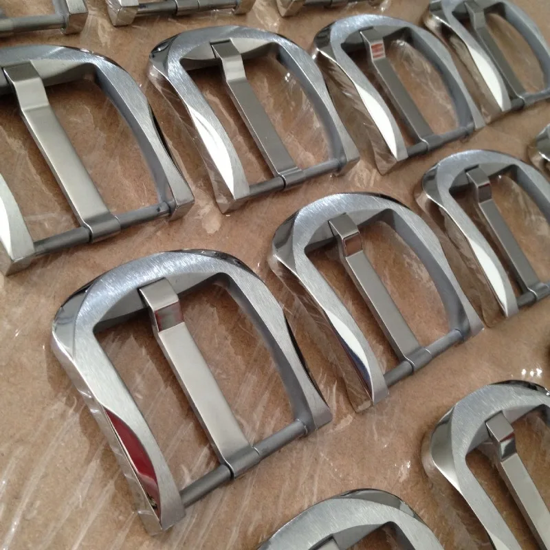 التيتانيوم النقي 4 سنتيمتر شقة دبوس مشبك حزام الرأس-الصدأ التيتانيوم معدن دائم هيبوالرجينيك الرجال تنوعا مشبك حزام الموضة #5