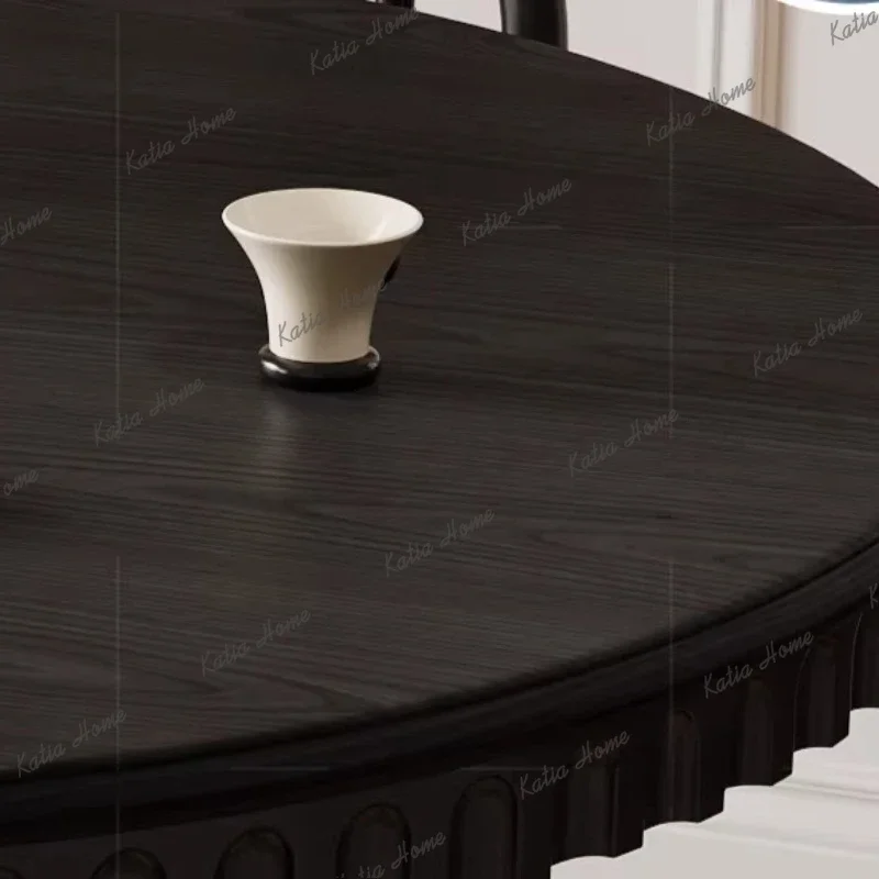 ld Modern Sleek Dining Table Small Apartment French Medium Dining Table Antique Roman Home Furniture