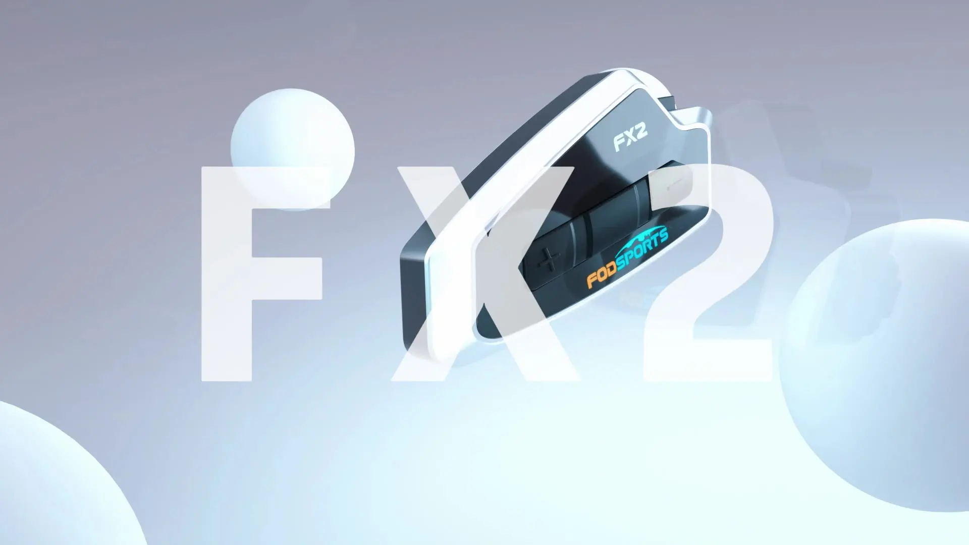 Fodsports-オートバイ用のBluetoothヘッドセットfx2,ヘルメット用の
